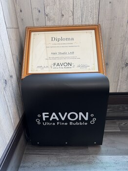 ラボ(LAB)の写真/【髪質改善】神居の髪質改善サロンLABは最新の業務用ナノバブル発生装置”FAVON”を導入!