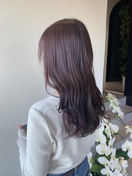 アイズム モア 名古屋伏見(I’sm more) ブリーチなしカラー/ピンクブラウン