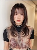 ダークショコラ×くびれレイヤーミディ