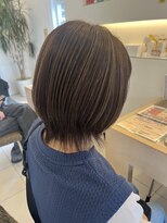 アンジュール&nbsp;白髪ぼかしハイライト
