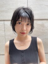 フェイバー 銀座 東銀座(FAVOR)&nbsp;暗めトーンが可愛い王道内巻きボブ