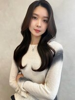 トゥルーズ 梅田茶屋町店(TLUUS)&nbsp;TLUUSダークパープルミルクブラウンナチュラルショート