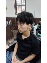 レスト(REST)&nbsp;センターパートショートスタイル