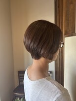 ヘアーメイク ミウ 古屋店(hair make mieux)&nbsp;前下がりショートボブ