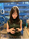 鎖骨からのローレイヤー