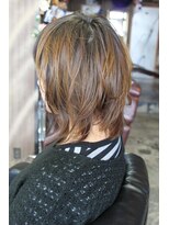 オーバーキャプテンネイキッド(OVER CAPTAIN NAKED) 伸ばしかけショート×ソフトグラデーションカラー