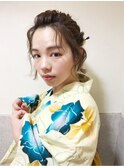 浴衣着付け&アレンジ12