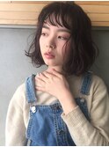 ショートバング抜け感レイヤーボブ