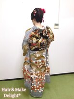 ヘアーアンドメイク ディライト(Hair&Make Delight)&nbsp;着物アップ