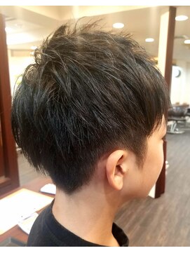 ヘアサロン ルネ 経堂店(Rene) アシメ×ツーブロック 爽やか男の子スタイル