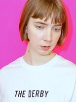 ダービー(THE DERBY)&nbsp;【THE DERBY】FRENCH B ピンクベージュ#ボブルフ#クールショート