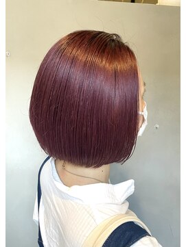 エイト 上野店(EIGHT ueno) 【EIGHT 上野】石田　ミニボブ×カシスピンク