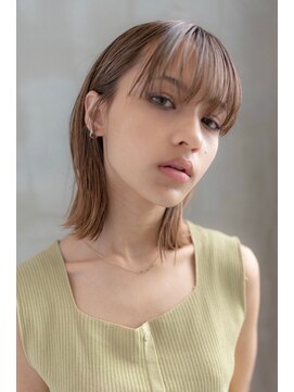 ハバナ 天神(HAVANA) 大人可愛い☆切りっぱなしボブ×マロンベージュ