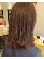 グレージュ×極細ハイライト*_市川