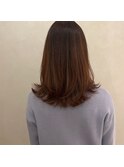 【&ONE 自由が丘】くびレイヤー × オレンジベージュ