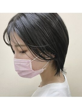 エストアール フクオカ 福岡博多店(est-r. Fukuoka) ショートカット/ウルフヘア/ショートウルフ/博多