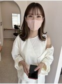 アメリ女子のおしゃれインナーカラー♪
