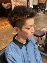 ヴィップルーム(viproom) ビジネスマン/スパイラルパーマ/フェードカット簡単スタイリング