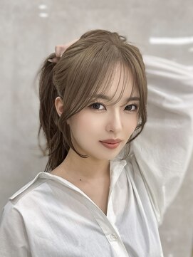 マウル 栄(MAEUL) レイヤーカット韓国ヘア