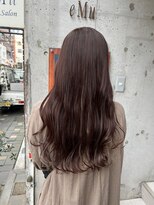 エミュ 天文館店(eMu)&nbsp;ラベンダーピンク×ミルクティーカラー ☆