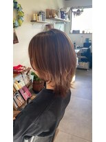 サトイ(satoi)&nbsp;レイヤースタイル【ミディアム】【ウルフスタイル】