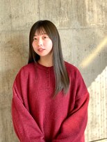 ハーフアンドハーフ(HALF and HALF)&nbsp;顔周りカット/レイヤーカット/赤み消しカラー