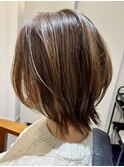 ウルフ風☆レイヤーショート
