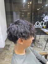 アノ(Ano.)&nbsp;ツイストスパイラルツイストメンズパーマ波巻き縦落ちツイスパ