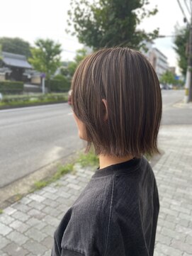 ロム(ROM) マロンベージュボブ