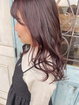 ヘアーマーケットスマイルメーカー 暖色カラー♪