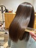 前髪ストレート+ブロー込み　(プチヘッドスッパ付き)
