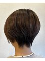 ヘアー ラ ピエス(hair la piece) 襟足シュッとしたショートボブ☆生え癖もカバー♪
