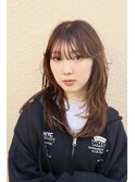 毛先ワンカール×レイヤーカット×小顔カット