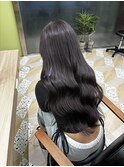 ブリーチなしカラー/髪質改善/ミルクティーベージュ/小顔ヘア