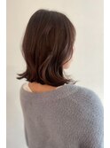 切りっぱなしボブ(アレンジ巻き)×イルミナカラー