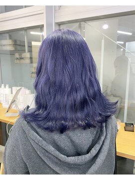 レーベン(LEBEN) ◎2回ブリーチのパープルカラー◎