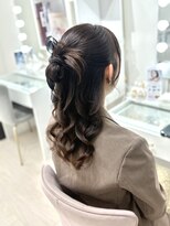 ルノンルージュ(Renon Rouge)&nbsp;ハーフアップ