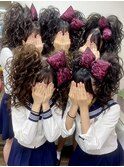 最高に可愛い♪『みんなで体育祭スジ盛りツインテール(^○^)』