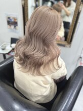 マインドヘアー(MiND HAiR) ハイトーン_髪質改善_ミルクティベージュ_ケアブリーチ_3