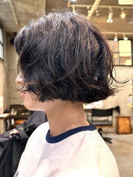 ナループロアオハナ(Nalu pu loa ohana) ボブパーマミニボブパーマショートボブパーマフレンチボブパーマ