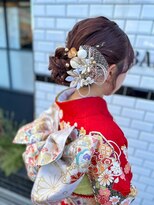 アパカバール 鳳店(Apa kabar)&nbsp;お呼ばれヘア/成人式/ふんわりシニヨンヘア