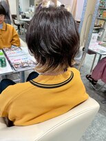 メゾンドボーテ 箕面店(MAISON DE BEAUTE) ショートレイヤー×裾カラー