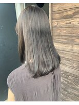 カンナカンナ 三佐店(cannaCANNA)&nbsp;＊透明感カラー×アッシュグレー×顔周りレイヤーカット＊