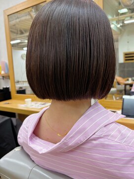ガーデン 銀座(GARDEN) ボブ ぷつっとボブ ナチュラルブラウン カット レイヤー