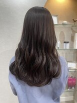 カラークチュール(Color Couture)&nbsp;暗めカラー/ココアブラウン/縮毛矯正/くびれヘア/オージュア