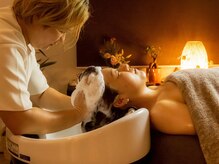 ハローニューデイズ(Hello New Days)の雰囲気（強張った筋膜をほどくようにシャンプーをして血流を促します。）