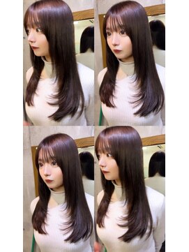 リリアン(ReLien) 美髪縮毛矯正してても可能なレイヤーカット