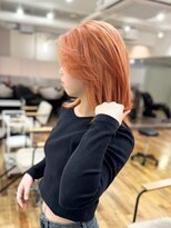 シダミノオ(sida MINOH)&nbsp;サニーオレンジ/ハイトーンオレンジ/レイヤーカット