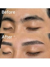 パルファンフォーメン(PARFUM for MEN ikb.east) メンズ ストレート眉