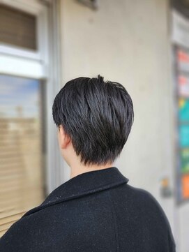 オーガニック ライフ 若葉 鶴ヶ島(organic+life) 刈上げ無し◎20代30代社会人向け清潔感ショート